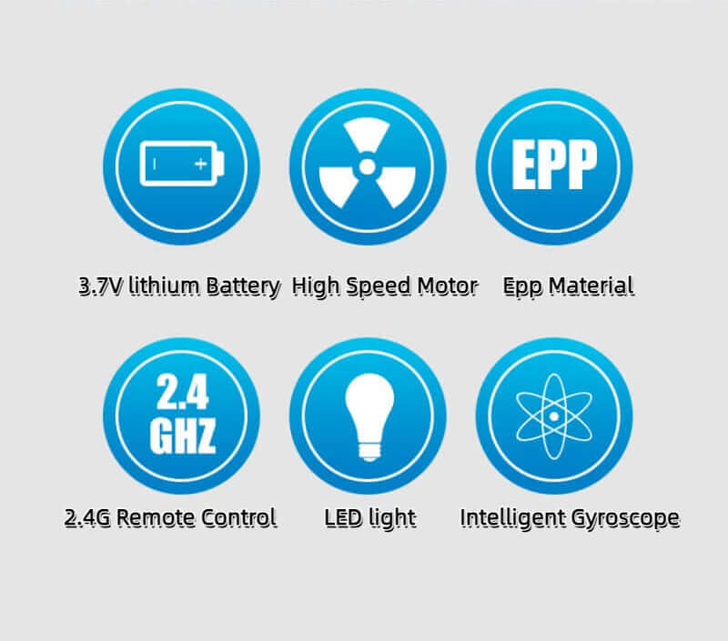 X320 Sea, land and air remote control glider EPP foam remote control aircraft with LED light flight time Remote control plane - www.Shopthatapp.com #