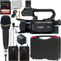 Caméscope compact Full HD Canon XA11 avec sorties HDMI et composite et kit microphone sans fil