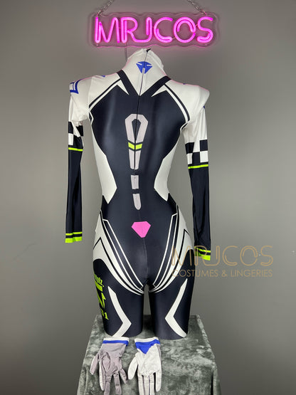 Anime Sci-fi Spandex Swimwear Cosplay Bodysuit Race Queen Costume Zentai - www.Shopthatapp.com