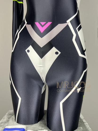 Anime Sci-fi Spandex Swimwear Cosplay Bodysuit Race Queen Costume Zentai - www.Shopthatapp.com