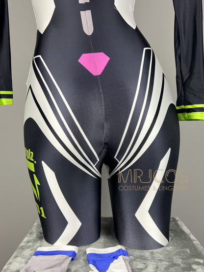 Anime Sci-fi Spandex Swimwear Cosplay Bodysuit Race Queen Costume Zentai - www.Shopthatapp.com