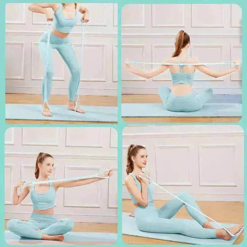 Yoga Band: Arm Back Training Elastic Ropes - www.Shopthatapp.com