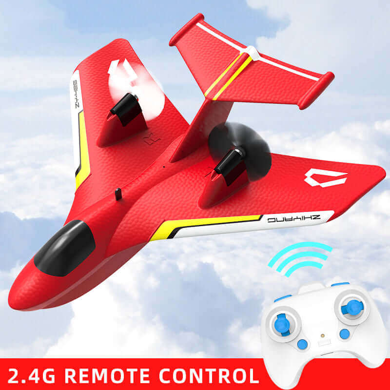 ZY-425 RC Aircraft: Durable All-Terrain Water, Land, Air Plane with LED Lights - www.Shopthatapp.com #
