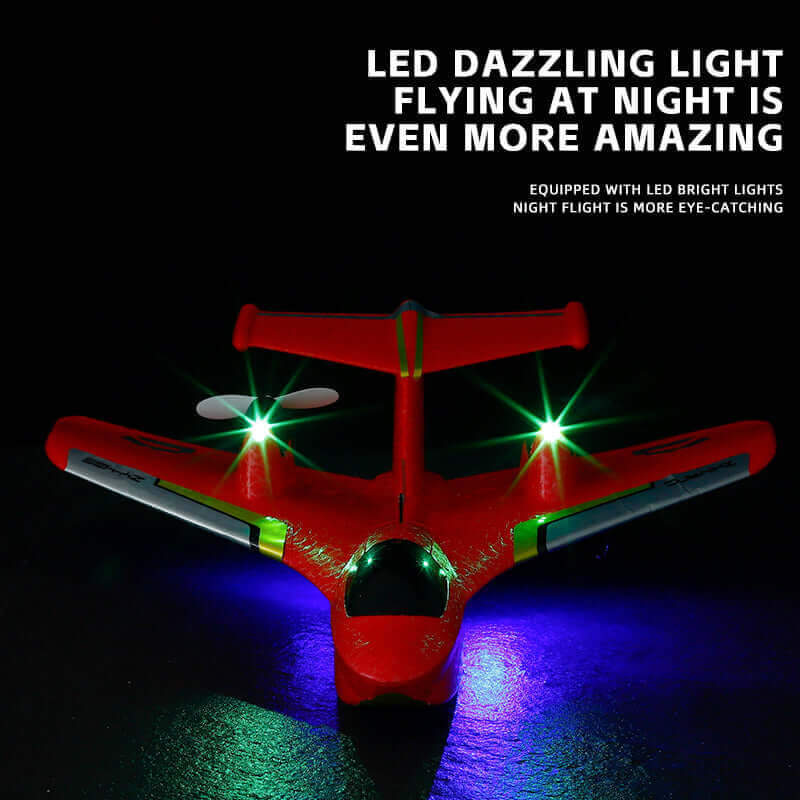 ZY-425 RC Aircraft: Durable All-Terrain Water, Land, Air Plane with LED Lights - www.Shopthatapp.com #