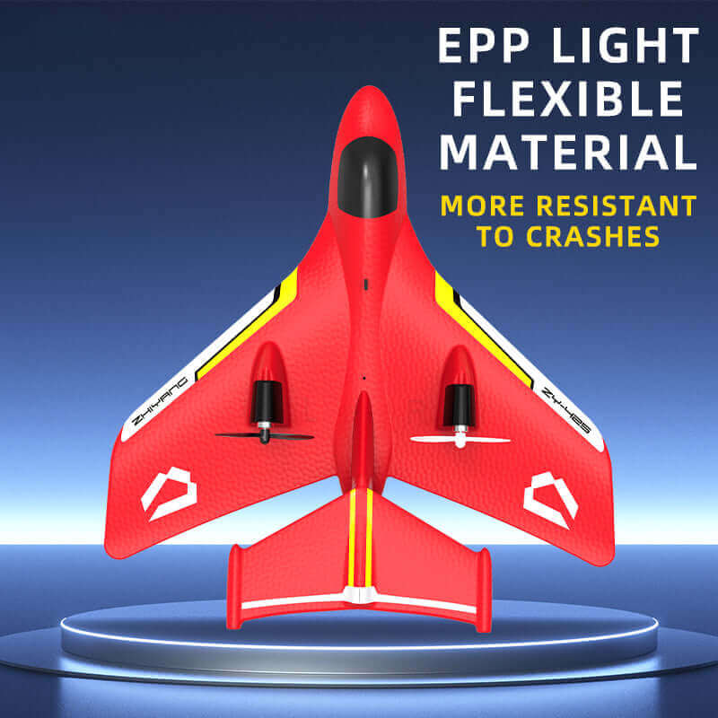 ZY-425 RC Aircraft: Durable All-Terrain Water, Land, Air Plane with LED Lights - www.Shopthatapp.com #