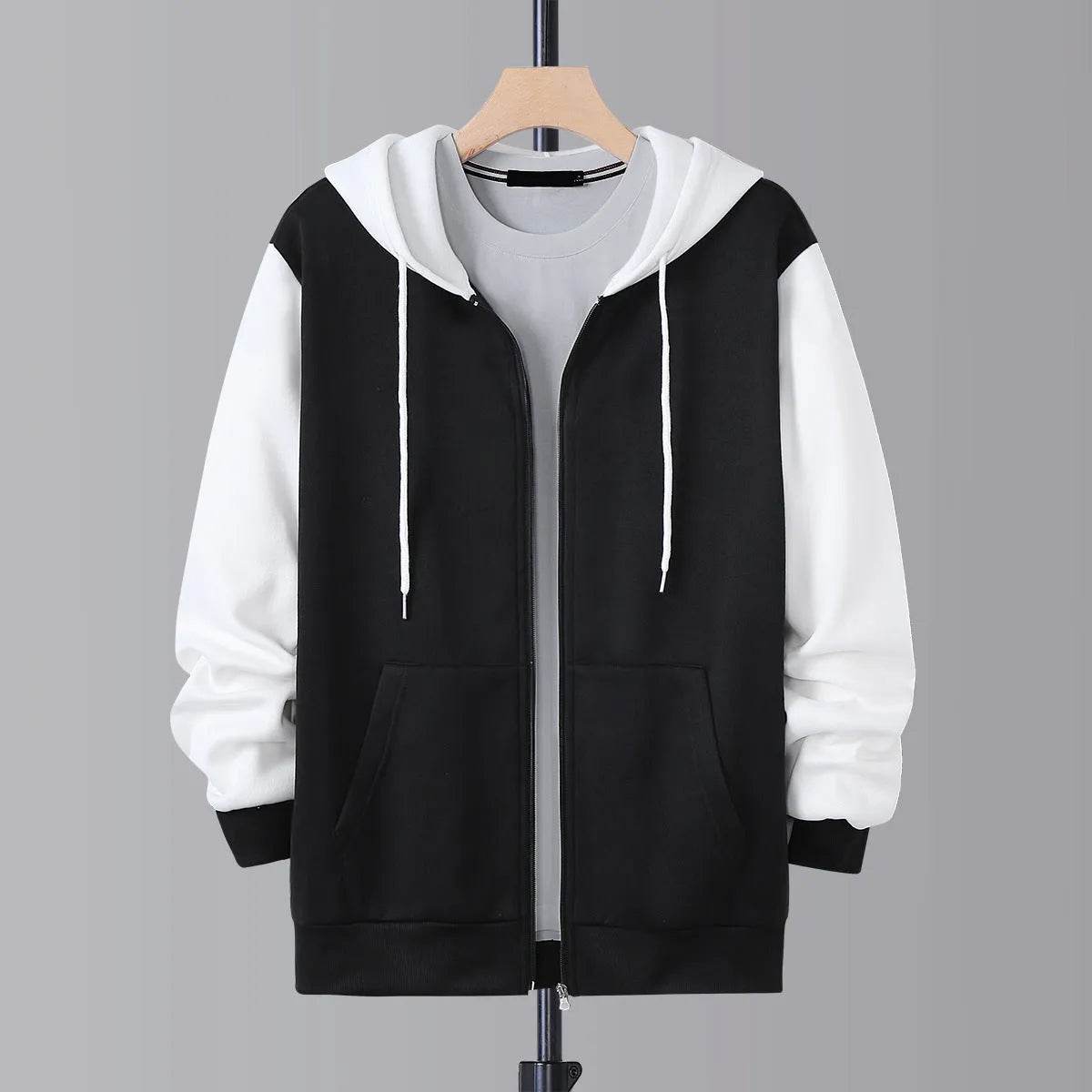 Zipper Hoodie Cardigan Men's Sports And Leisure Jacket - www.Shopthatapp.com #
