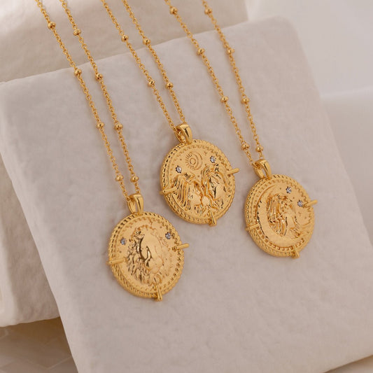 Gemini Necklace - www.Shopthatapp.com