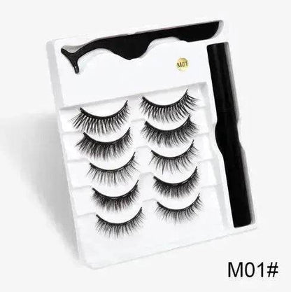 A Pair Of False Eyelashes With Magnets In Fashion - www.Shopthatapp.com