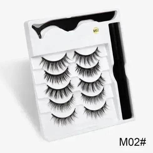 A Pair Of False Eyelashes With Magnets In Fashion - www.Shopthatapp.com