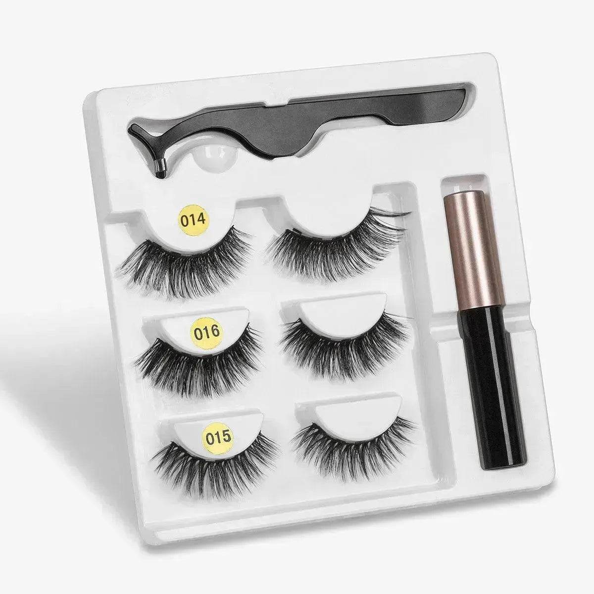 A Pair Of False Eyelashes With Magnets In Fashion - www.Shopthatapp.com