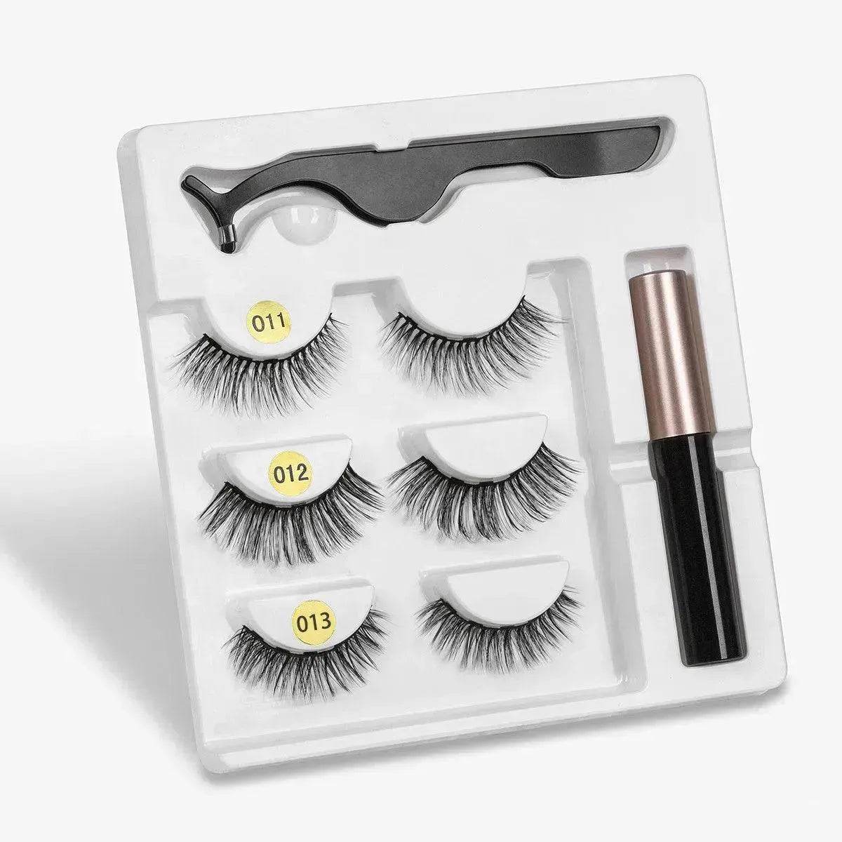 A Pair Of False Eyelashes With Magnets In Fashion - www.Shopthatapp.com
