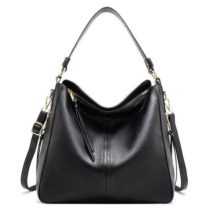Women High Capacity PU Leather Handbags Fashion Commuting Crossbody Shoulder Hand Bag Shopping Totes - www.Shopthatapp.com