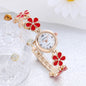 Women's Bracelet Watch Flower Disk Two-piece Bracelet Set - www.Shopthatapp.com