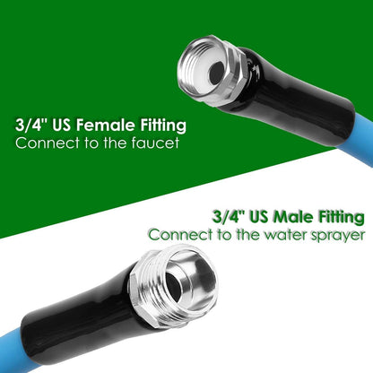 Non-Expanding Flexible Garden Hose Heavy Duty PVC Water Hose - www.Shopthatapp.com