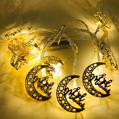 Ramadan Decoration For Diwali Festival Of Eurban Eid Mubarak String Light - www.Shopthatapp.com