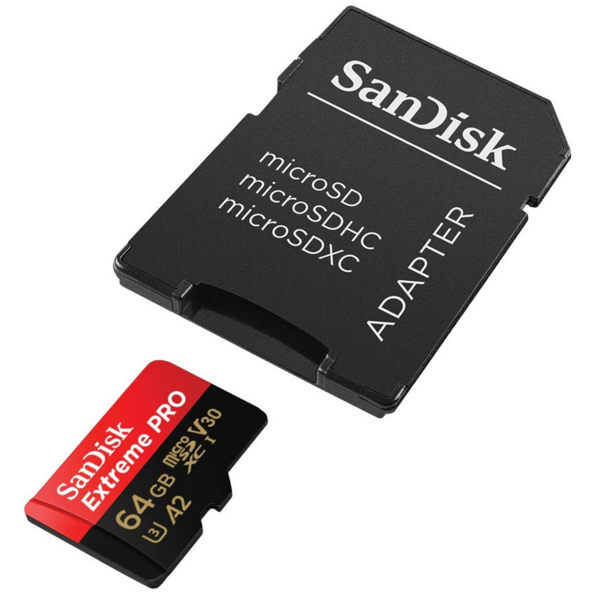 TUTT 3 in 1 | SanDisk Extreme PRO®  64/128/256/512GB 1TB Ultra microSDXC MicroSD Memory Card Speed 200MB/s Read | 90MB/s + Lightning to SD Card iPhone iPad + 2-in-1 SD Card Reader USB3.0 5Gbps - www.Shopthatapp.com