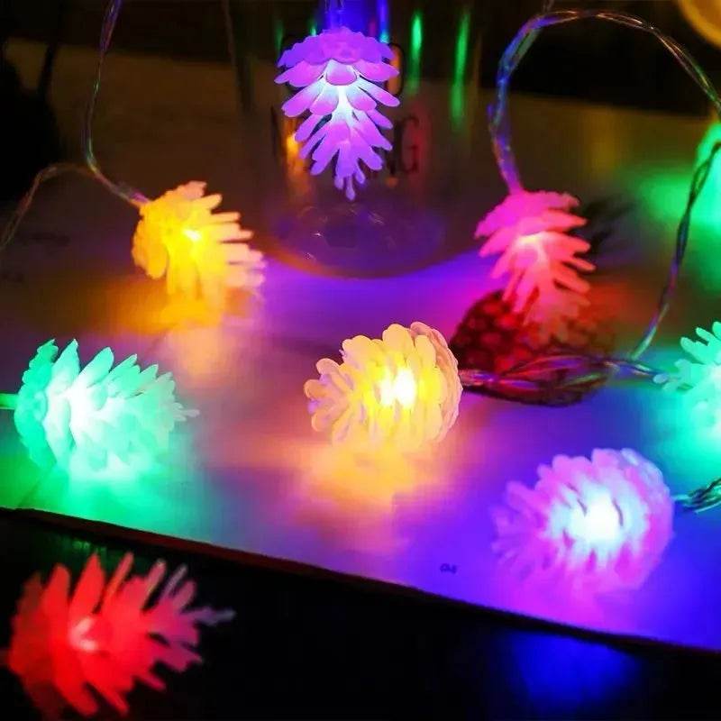 LED Simulation Transparent Pine Nut Light String - www.Shopthatapp.com