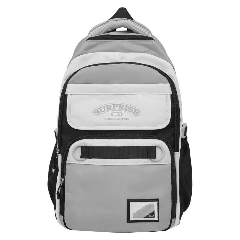 College Style Backpack Student Leisure Travel Large Capacity Backpack - www.Shopthatapp.com