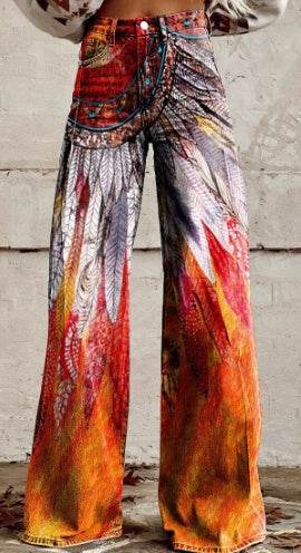 Women's Casual Pants Thin Imitation Jeans - www.Shopthatapp.com