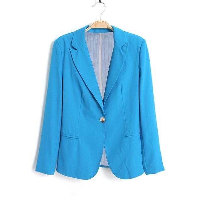 Office Ladies Black Formal Blazer Women Work Suit - www.Shopthatapp.com