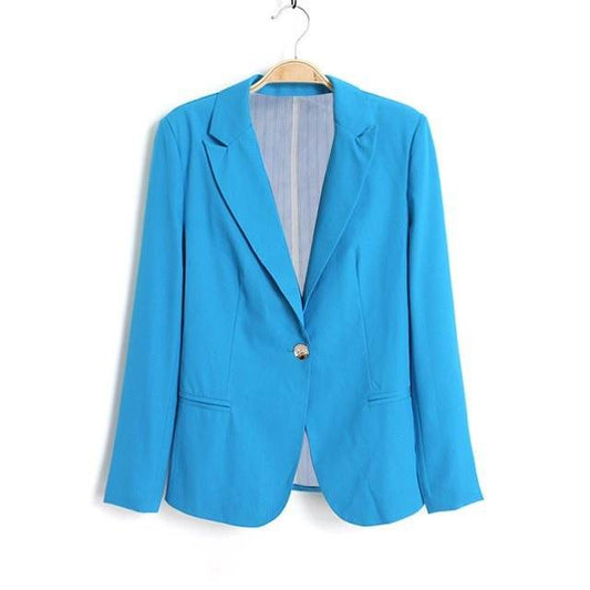 Office Ladies Black Formal Blazer Women Work Suit - www.Shopthatapp.com
