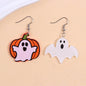 European And American Halloween Series Acrylic Earrings Color - www.Shopthatapp.com