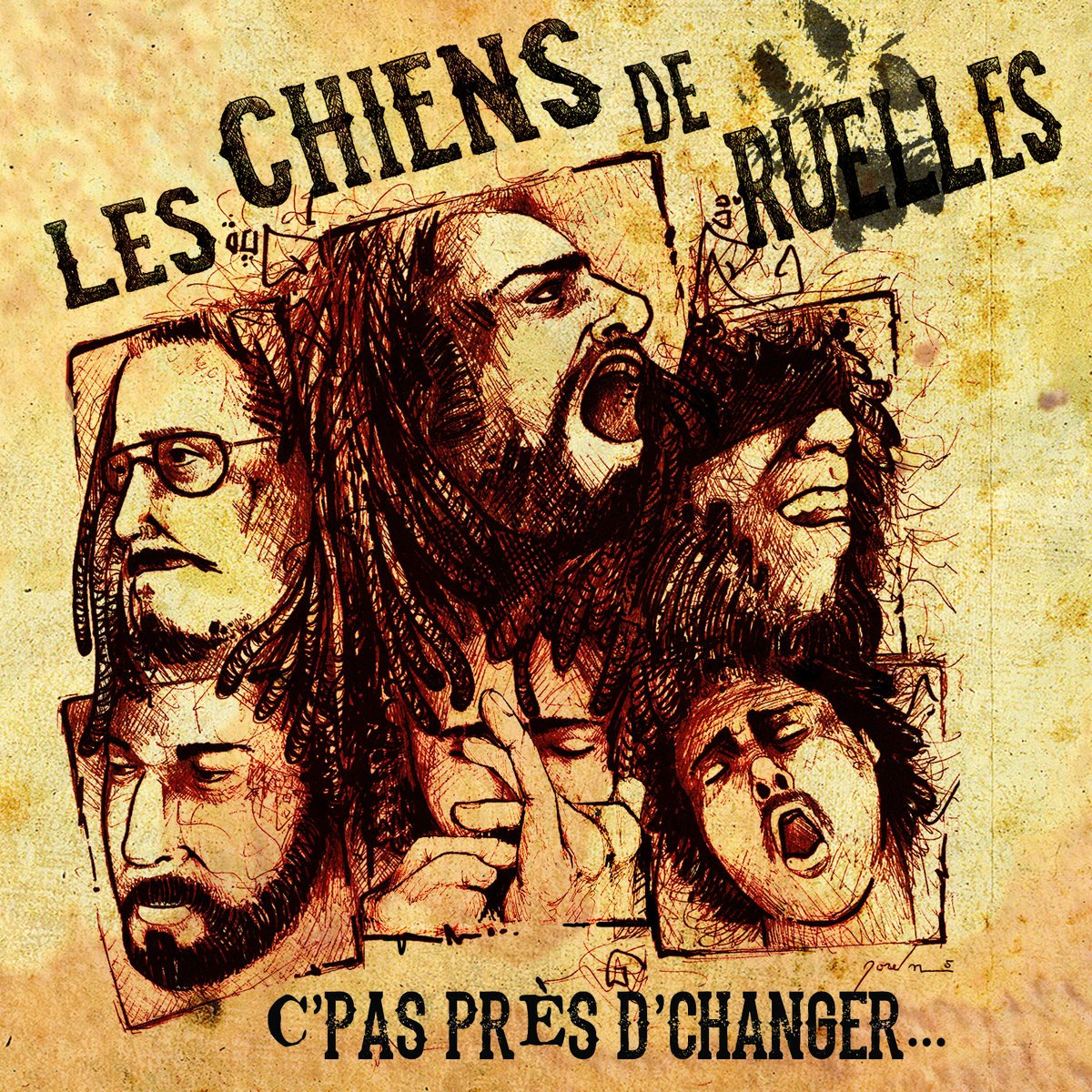 Chiens De Ruelles, Les / C'Pas Pres D'Changer - CD