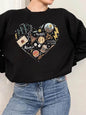 Digital Printing Sweater Hipster Round Neck Pullover Long Sleeve Sweater Women - www.Shopthatapp.com