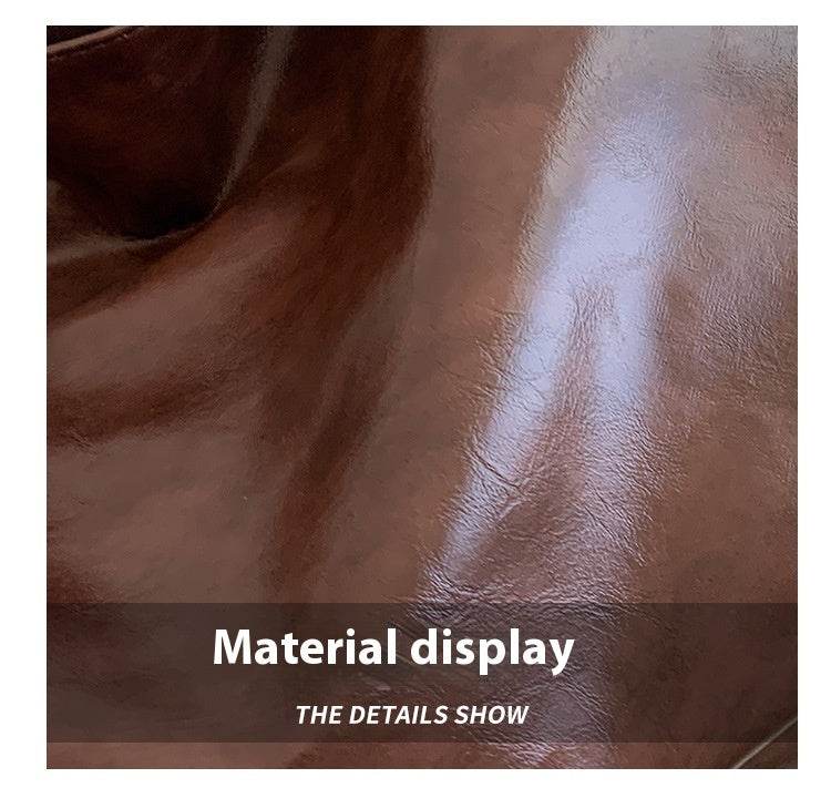 Women's Large Capacity Fashion Cattlehide Leather Shoulder Handbag - www.Shopthatapp.com