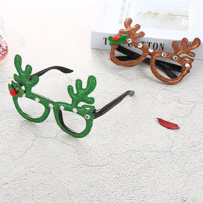 Party Christmas Children's Toys Christmas Luminous Glasses Frame - www.Shopthatapp.com