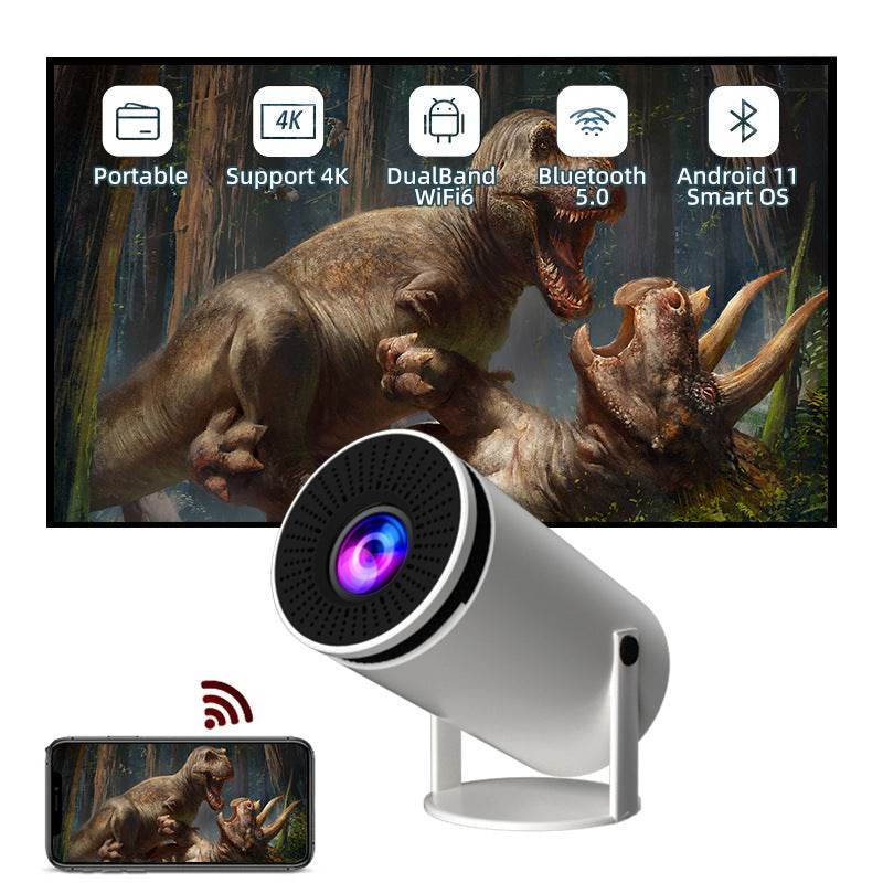 Barrel Machine Hy300 Smart AnzhuoHD Projection Screen Home Recommend Projector - www.Shopthatapp.com