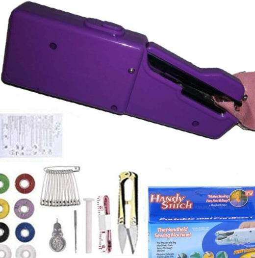 Handy Stitch Handheld Sewing Machine Portable Mini Electric Sewing Machine - www.Shopthatapp.com