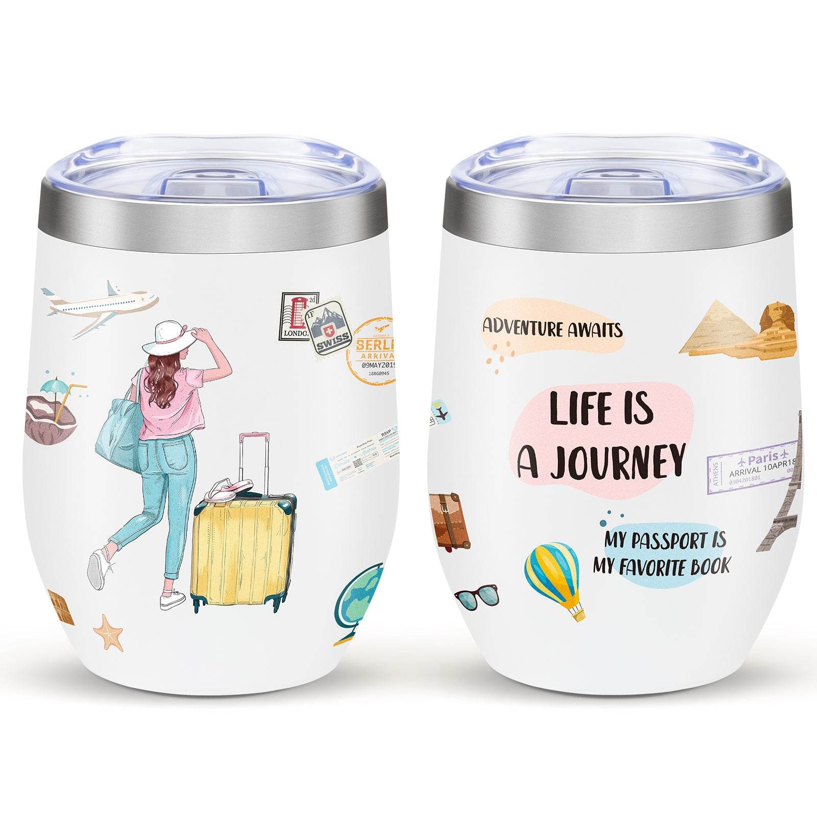 12oz Eggshell Coffee Cup Gift idea Drinkware - www.Shopthatapp.com