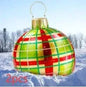 Christmas Ornament Holly Ball Outdoor Tree Decoration Christmas Balls for Yards