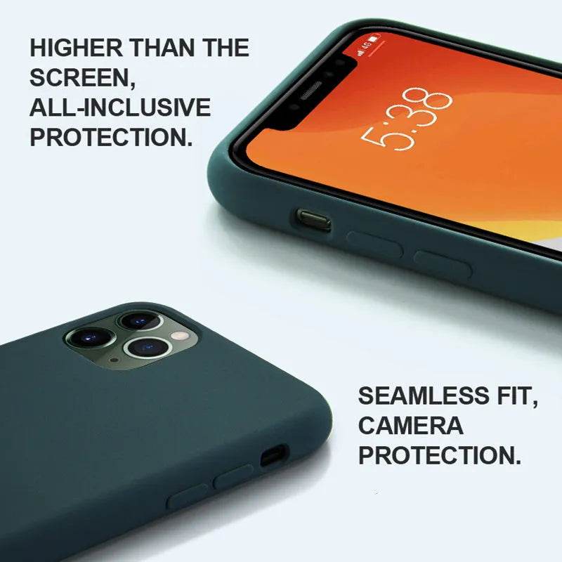 Waterproof All-inclusive Liquid Silicone Iphone case Unisex - www.Shopthatapp.com