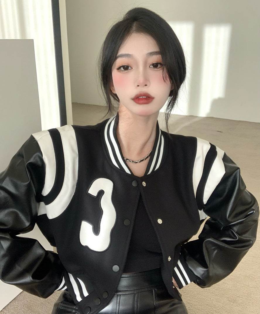 Retro Cropped Athleisure Jacket women - www.Shopthatapp.com