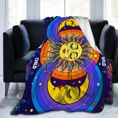 Halloween Witch Blanket Flannel Blanket - www.Shopthatapp.com