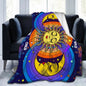 Halloween Witch Blanket Flannel Blanket - www.Shopthatapp.com