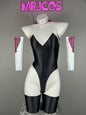 Woman Super Hero Spandex Open Crotch Cosplay Bodysuit Sexy Lingerie - www.Shopthatapp.com