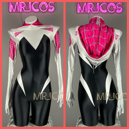 Woman Super Hero Spandex Cosplay Full Bodysuit Halloween Costume Zentai - www.Shopthatapp.com