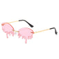 Sunglasses Personality Tear-shaped Visor Glasses - www.Shopthatapp.com