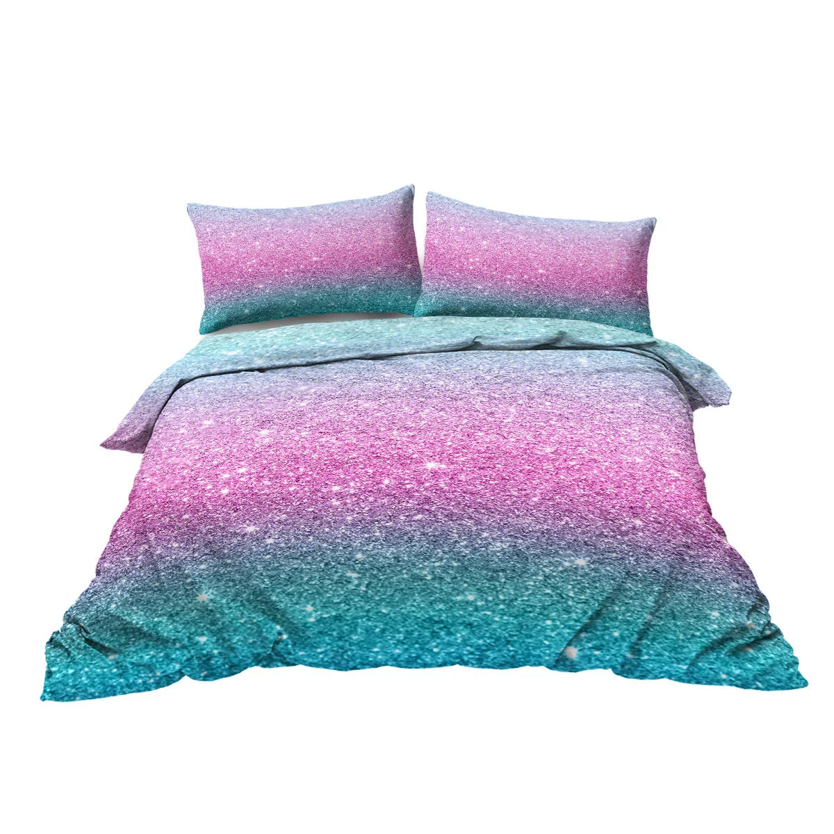3PCS Ultra Soft Duvet Cover Set For Comforter Star Bedding Set Full Queen King Size - www.Shopthatapp.com