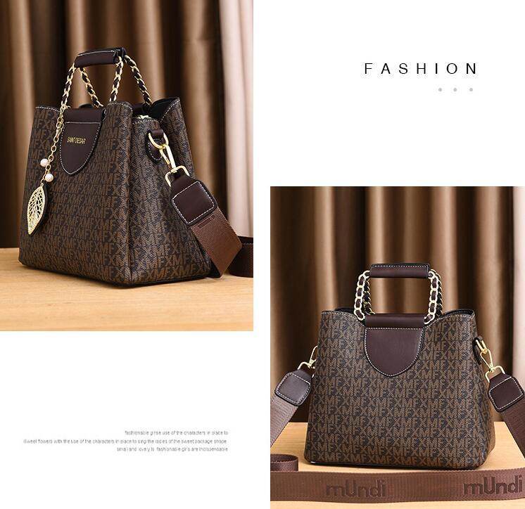 Women's Vintage Fashion Print Handbag - www.Shopthatapp.com