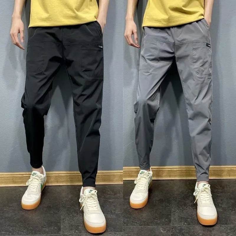 Casual Slim-fitting Fashion Brand Drawstring Jogger Pants - www.Shopthatapp.com