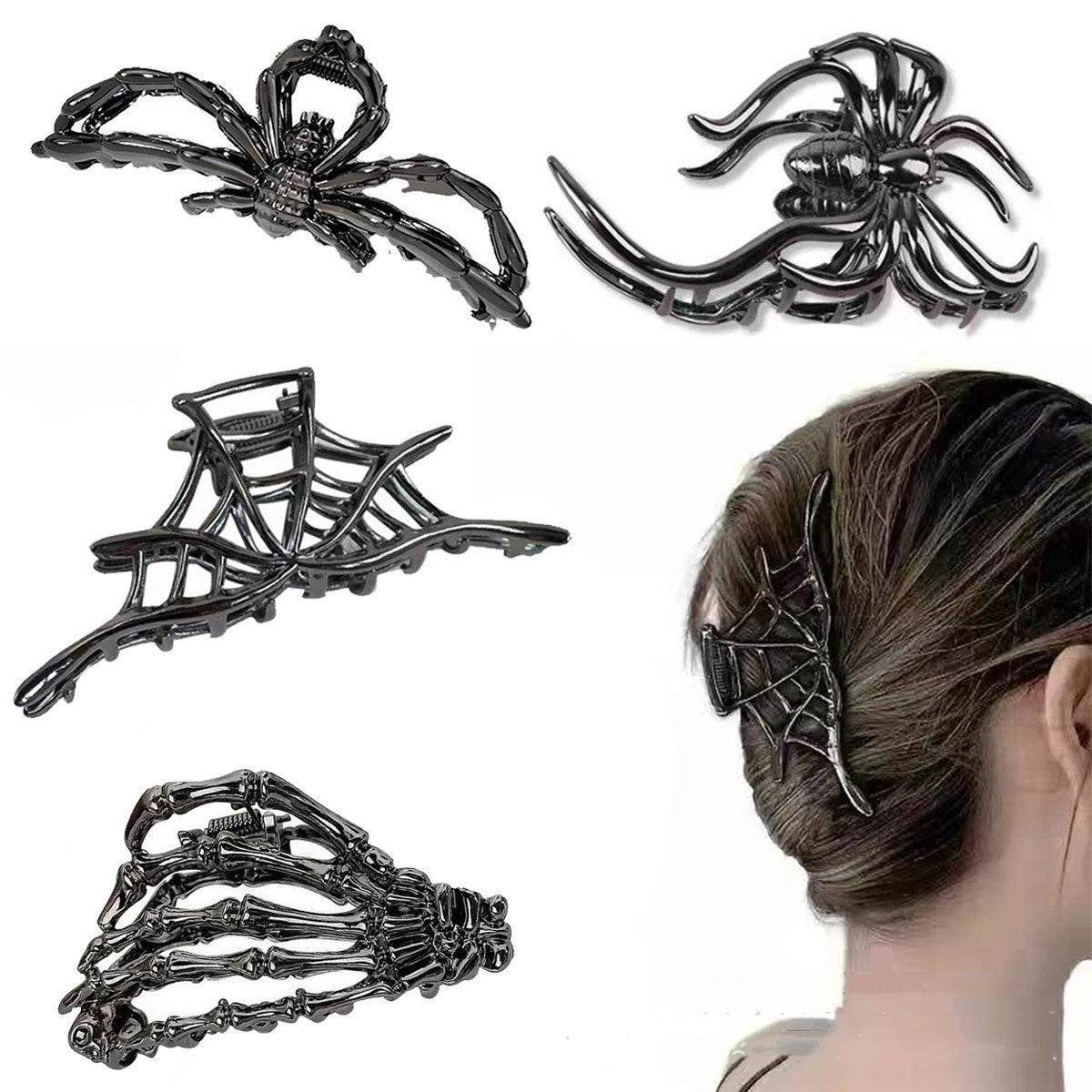 Halloween Barrettes Simple Bat - www.Shopthatapp.com