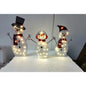 Christmas Scene Decoration With LED Lights Christmas Snowman Ornaments - www.Shopthatapp.com