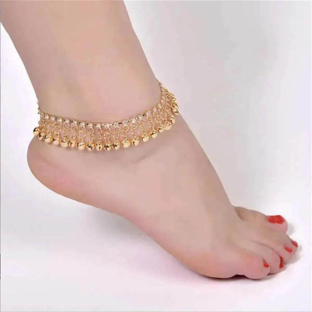 Retro Ethnic Style Beach Leisure Street Personality Drop Anklet - www.Shopthatapp.com