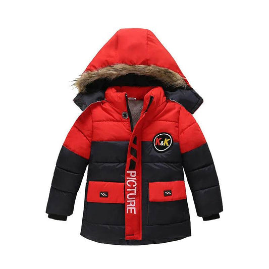Children's Boys' Thickening Coat - www.Shopthatapp.com