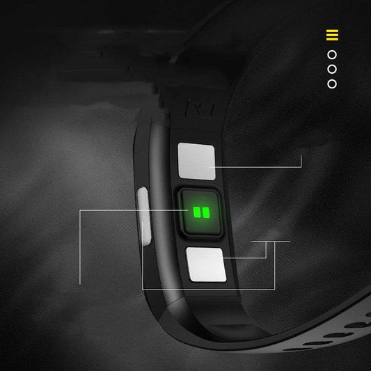 Body Temperature Smart Heart Rate Bracelet ECG PPG Electrocardiogram Heart Rate smart watch - www.Shopthatapp.com