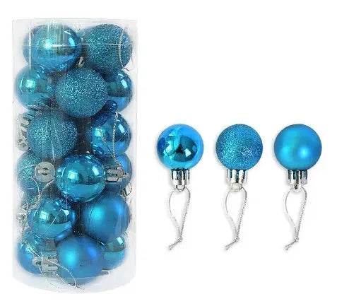 Christmas Decoration Shiny Matte Christmas Ball - www.Shopthatapp.com